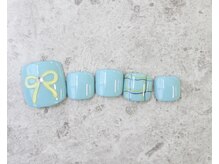 ネイルルーム エルナ(nail room ELNA)/フット定額デザイン￥8000