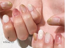 ワールド ビューティ ヴィヴァルト 宝塚店(WORLD BEAUTY VIVALTO)/ニュアンス/秋ネイル