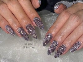 ブラックフラッシュネイル