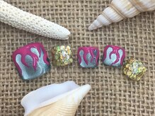 アンティム(Intime)/FOOTファイヤーフレンチネイル