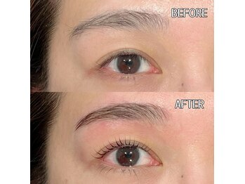 ブランアージュ(blanc age)/まつ毛パーマ×HBL