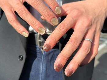 ヘアーアンドエステ ハラダ 滝ノ水店/メンズネイル