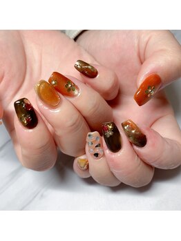 テラスプラス盛岡駅(Terrace+)/秋デザイン＊ ニュアンスアシメ