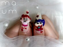 マウム(maum)/3Dキャラクターネイル