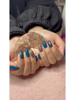 チェリーブロッサム(A CHERRY BLOSSOM)/深めのブルー