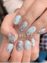 ネイルズキュー(NAILS CUE)/トレンドニュアンスフルデザイン