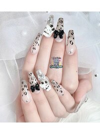 ヒョウ柄、フィルイン