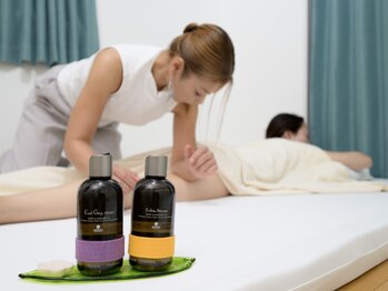 タリカー 横浜 若葉町(Tharika)の写真/【タイの人気ブランド「THANN（ターン）」使用!】ワンランク上の癒しを味わいながら原因に徹底アプローチ♪