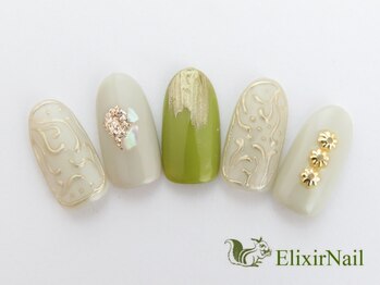 エリクサーネイル 池袋(Elixir Nail)/定額b カジュアル/クーポン使用