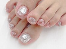 ミナミネイル(MINAMI NAIL)/ラメハートハート