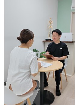 カミーノ(CAMINO)/まずはしっかりカウンセリング♪