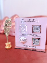 GRACETHOUSAND(グレイスサウザンド)/Instagram／公式LINE