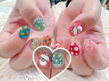ラルネイル 大宮(Lull. nail)/オーダー3Dパーツ追加♪