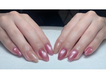 メオネイル(MEO NAIL)/マグネットxラメネイル