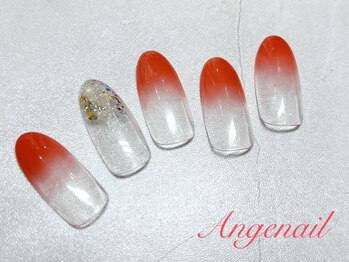 アンジュネイル(Angenail)/春色グラデ