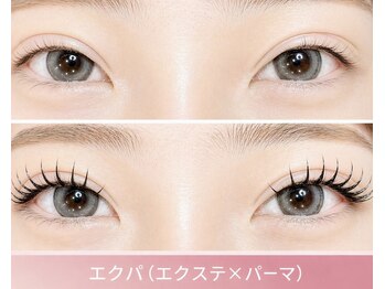 アンドハッピー(AND Happy)/Wフラットラッシュ＋マツパ　