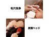 〈FACE〉毛穴洗浄（ご希望のパック付)＋炭酸ヘッド