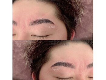 エイチドットユー(H.U)の写真/【お顔の印象はアイブロウで決まる！】ハイブリッドブロウリフトで難しいまゆ毛を整えて理想の形に◎