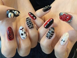 お洒落Halloweenネイル
