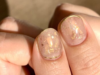 ネイルズ ララ(nails Lala)/透け感。
