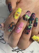 ビーモア ラフネイル(B.emore.T×Lough nail)/3Dネイル