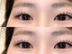 アンジェアイ 仙台駅東口店(ange eye)の写真/カラーエクステで抜け感のある柔らかい雰囲気へ印象チェンジ！人気のニュアンスカラー色も◎