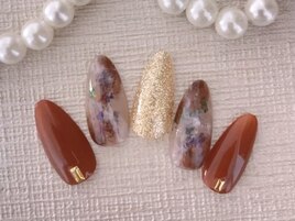 秋ネイル/ニュアンス