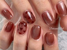 バルサミックネイル(BalsamicNail)/バレンタインネイル