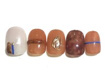 ネイルアンドアイラッシュサロン ティッシュ(tissue)/11月キャンペーンネイル