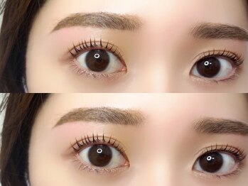 ベレッタカシル(veretta.cacil)の写真/【香里園駅徒歩2分】目の形に合った綺麗なカールで理想の目元へ♪束感まつ毛パーマ/アイブロウ/LEDマツエク
