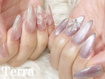 ネイルアンドまつげエクステ テラ 銀座店(Terra)の写真/【うるツヤ★ワンカラー/ラメ/マグネット/ミラー¥3990】フィルイン対応OKパラジェル導入