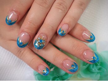 アンドシュシュネイル(&CHOU CHOU nail)/【アートコース120分】￥9000