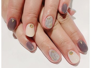 カラン 焼津店(CALIN)/シックマーブルネイル