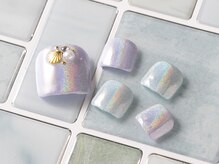 アンティム(Intime)/FOOTユニコーンネイル￥8,500