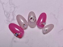 ルームヘアネイル 梅ヶ丘店(Room hair nail)/キラキラハート