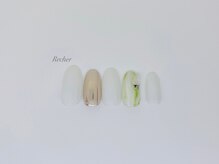 ネイルサロンリシェ 烏丸御池(Recher)/若草色＊ニュアンス