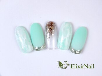 エリクサーネイル 池袋(Elixir Nail)/定額a シンプル/クーポン使用