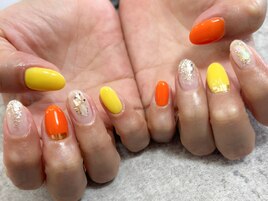 定額制　夏ネイル