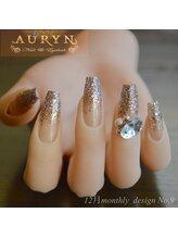 アウリン(AURYN)/12月monthly &nbsp;design No,9