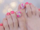 シェルネイル　フットネイル