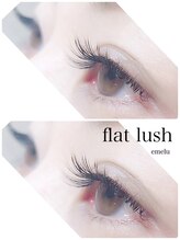 エメル アイラッシュ(emelu eyelash)/マツエク/フラットラッシュ/眉毛