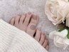 ≪Foot≫シンプルアートコース+爪周りの角質ケア
