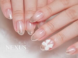 ラメグラデーションネイル