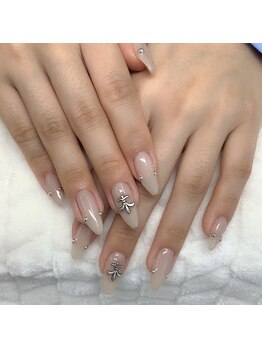 ソワ(sowa)/ネイルピアス クロムネイル