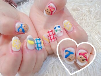 ラルネイル 大宮(Lull. nail)/オーダー3Dパーツ追加♪