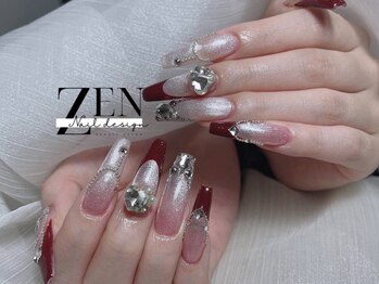 ゼン ネイル デザイン 池袋(ZEN NAIL DESIGN)/* 長 さだしやり放題×つけ放題
