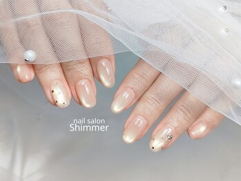 シマー(Shimmer)/定額ネイル[B]　トレンドコース