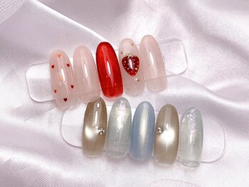 キューティプティの写真/【初回オフ無料/何度でも同価格】選べるシンプルデザインコース¥7000★通いやすい価格の可愛い定額ネイル♪