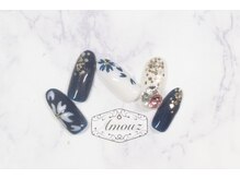 アモウズ(Amouz)/定額【テーマ:桜ネイル】5