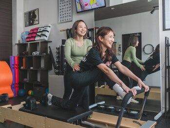 ヒルズフィット(Hills Fit)の写真/【楽しいピラティスをしたい方へ】 インストラクターがあなたに合わせたプログラムを作成し徹底サポート!